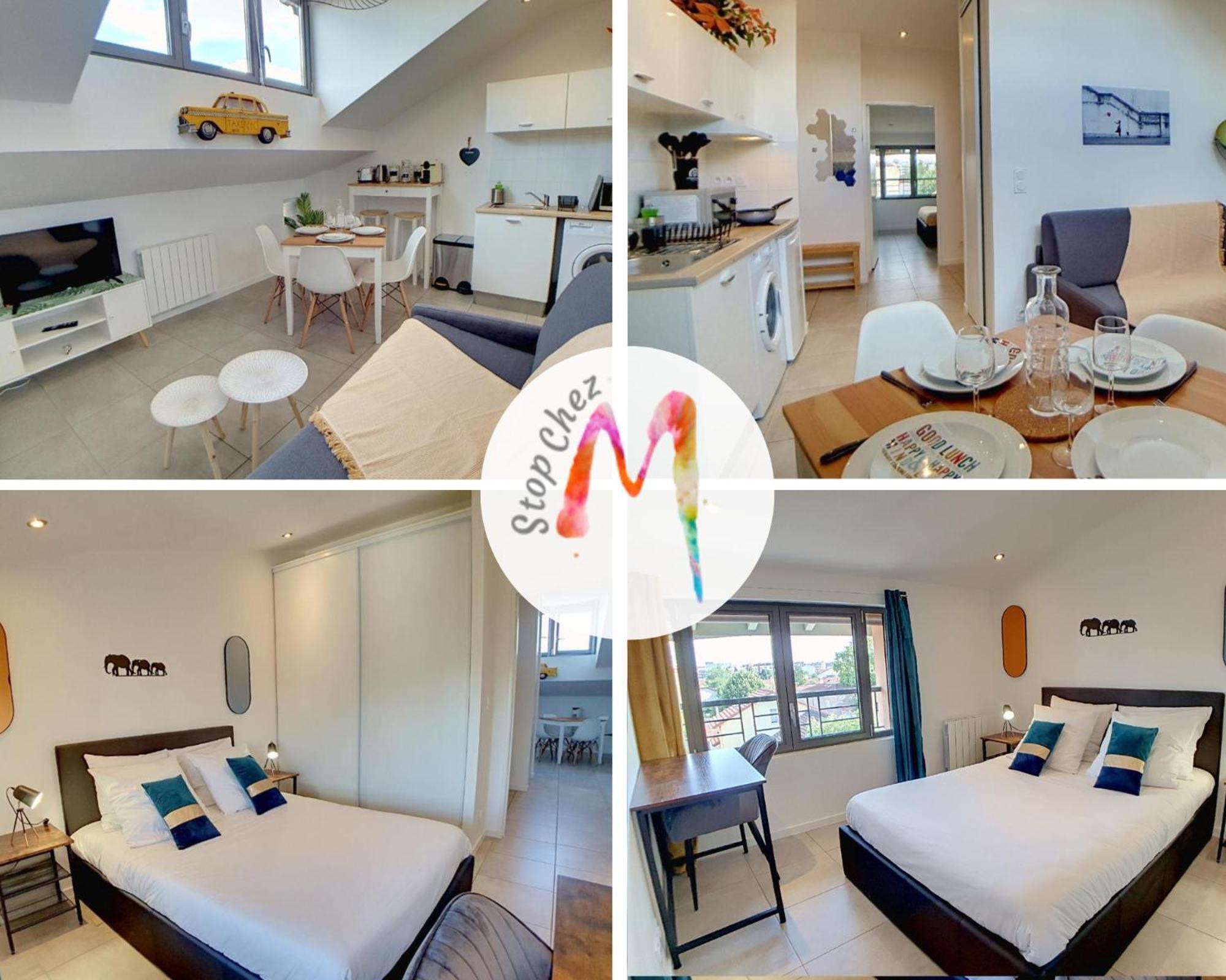 Stop Chez M District # Qualite # Confort # Simplicite Villeurbanne Exterior foto